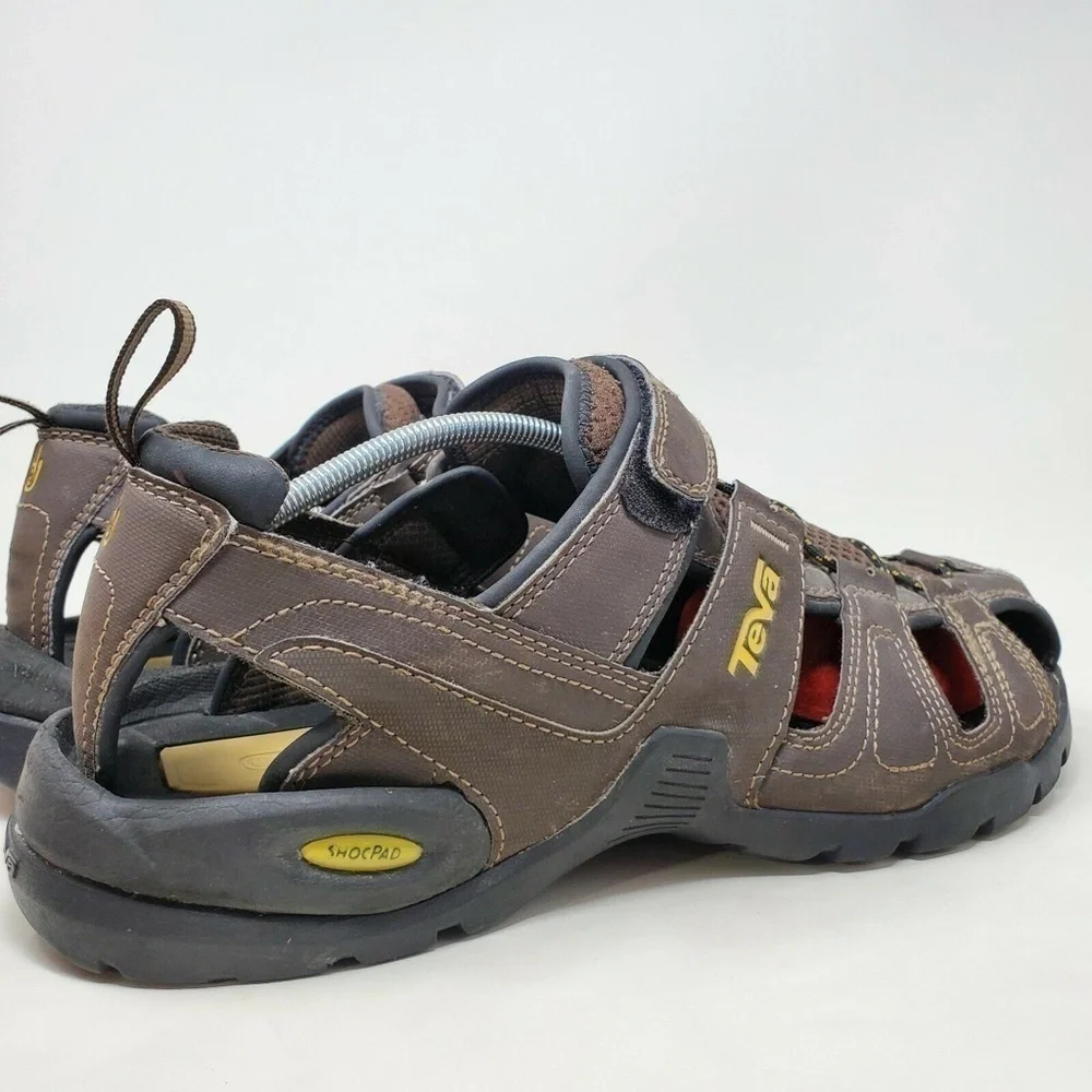 Teva Men's M Forebay Sandals Coffee Brown 1001116 Size 11